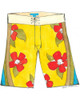 Surf Shorts IV Poster Print - Unknown