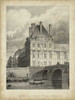 Pavillon de Flore and Pont Royal Poster Print - A. Pugin