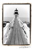 Marshall Point Light, Maine Poster Print - Laura DeNardo