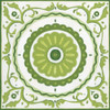 Folk Tile II Poster Print - June Erica Vess