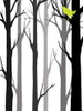 Forest Silhouette II Poster Print - June Erica Vess