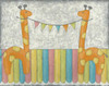 Carnival Giraffes Poster Print - Chariklia Zarris