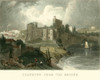 Chepstow from the Bridge Poster Print - T. Allom