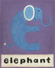 E is for Elephant Poster Print - Chariklia Zarris