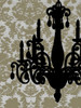 Small Chandelier Silhouette I Poster Print - Ethan Harper