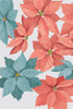 Christmas Poinsettias Collection E Poster Print - Grace Popp