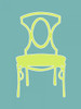 Small Graphic Chair I Poster Print - Chariklia Zarris