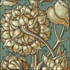 Sunflower Woodblock III Poster Print - Unknown