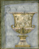 Small Urn and Damask I Poster Print - Jennifer Goldberger