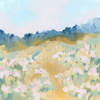 Ochre Flower Field II Poster Print - June Erica Vess
