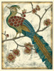 Embroidered Pheasant II Poster Print - Chariklia Zarris