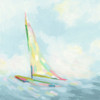 Sailboat Impression II Poster Print - June Erica Vess