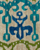 Teal Ikat III Poster Print - Chariklia Zarris