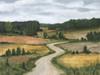 So Many Roads IV Poster Print - Michael Willett