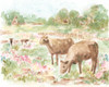 Cow Meadow II Poster Print - June Erica Vess