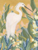 Floral Egret II Poster Print - June Erica Vess