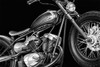 Vintage Motorcycle I Poster Print - Ethan Harper