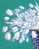 Turquoise Tulip Bouquet I Poster Print - Grace Popp