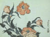 Katsushika Hokusai Floral I Poster Print - Katsushika Hokusai