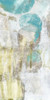 Citron and Teal Orbs II Poster Print - Jennifer Goldberger