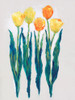 Tulips in a Row II Poster Print - Tim OToole