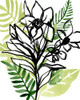 Tropical Sketchbook II Poster Print - June Erica Vess