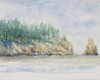 Watercolor Shore II Poster Print - Tim OToole