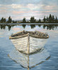 Boat At Bay Dusk Poster Print - Julie DeRice ()