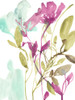 Fuchsia And Olive Bouquet II Poster Print - Jennifer Goldberger
