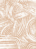 Pattern Maze in Apricot II Poster Print - June Erica Vess