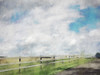 Pasture Fence Poster Print - Kim Curinga