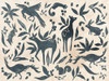 Woodland Woodblock I Poster Print - June Erica Vess