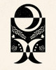 White Moon V Poster Print - Melissa Wang