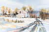Snowed In Poster Print - Stephen Calcasola