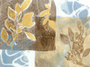 Embellished Leaf Inclusion I Poster Print - Jennifer Goldberger
