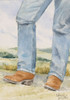 Cowboy Flirt Poster Print - Lanie Loreth