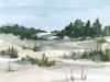 Watercolor Sand Dunes II Poster Print - Ethan Harper