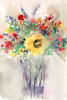 Fancy that Bouquet II Poster Print - Samuel Dixon