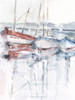 Watercolor Harbor Study II Poster Print - Ethan Harper