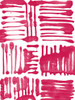Custom Red Stripes II Poster Print - Jodi Fuchs