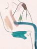 Seated Female Figure II Poster Print - Melissa Wang