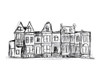 Rowhouses I Poster Print - June Erica Vess