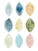Patterned Leaves I Poster Print - Grace Popp