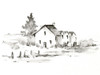 Rural Farmhouse Study II Poster Print - Ethan Harper