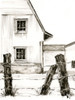 Rustic Barbed Wire I Poster Print - Ethan Harper