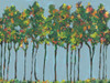 Sunset Trees II Poster Print - Regina Moore