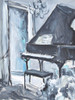 Piano Blues I Poster Print - Allayn Stevens