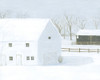 Whiteout Farm I Poster Print - Grace Popp