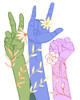 Love Each Other II Poster Print - Grace Popp