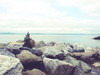Bay Rocks IV Poster Print - Sonja Quintero